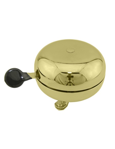 Ding Dong Bicycle Bell 80mm Gold.